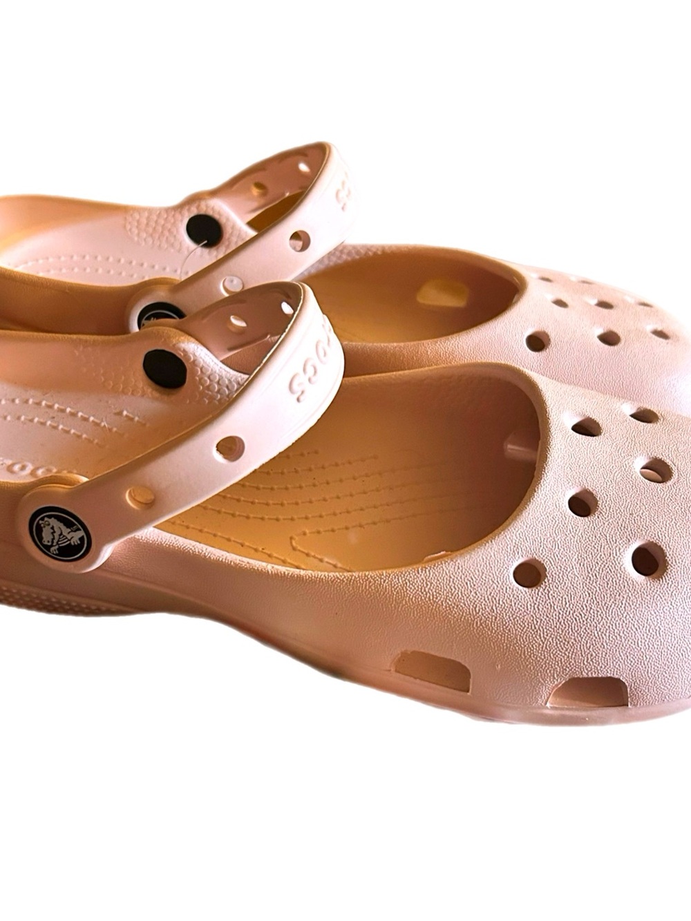 Crocs Classic Ballet Flats in Blush Size 8